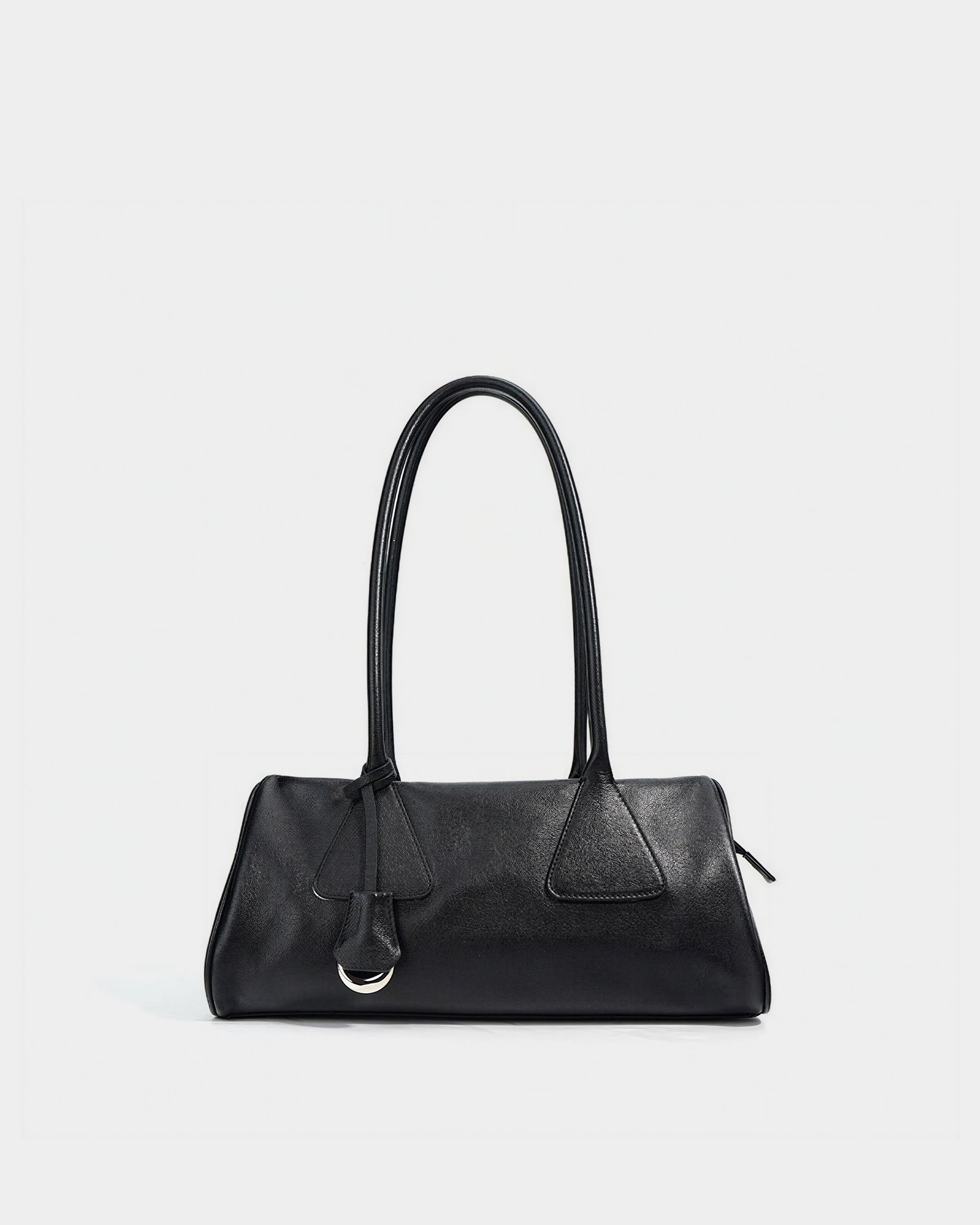 Vetra Leather Barrel Bag - VELMONTU