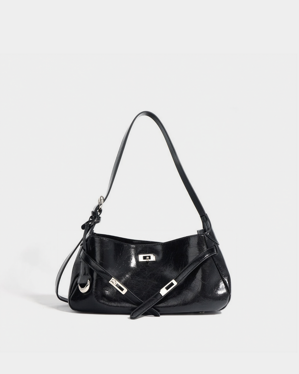 Calden Leather Shoulder Bag - VELMONTU