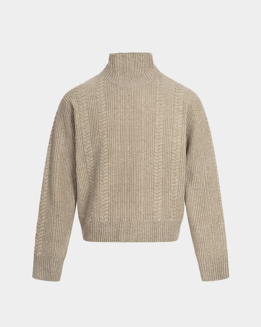 Ribbed Zip Knit Jacket - VELMONTU