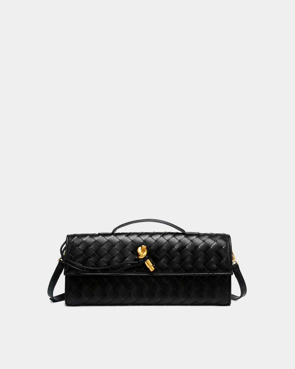 Ardell Woven Leather Satchel - VELMONTU