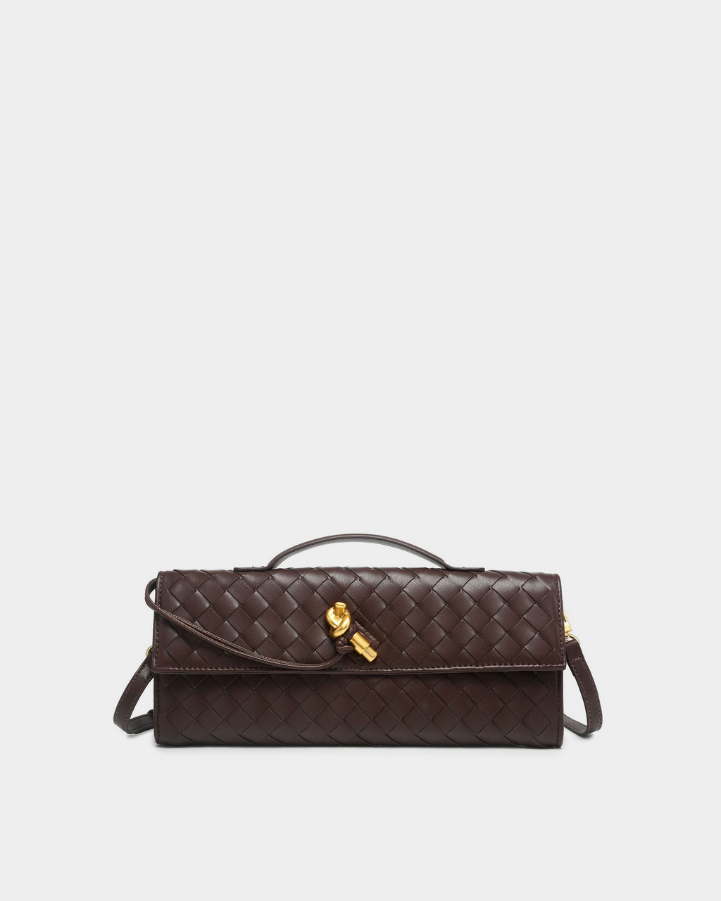Ardell Woven Leather Satchel - VELMONTU