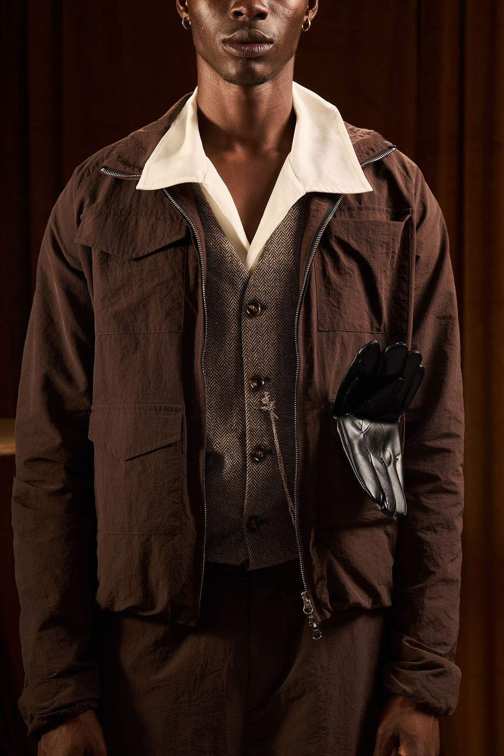 Cargo Nylon Jacket - VELMONTU